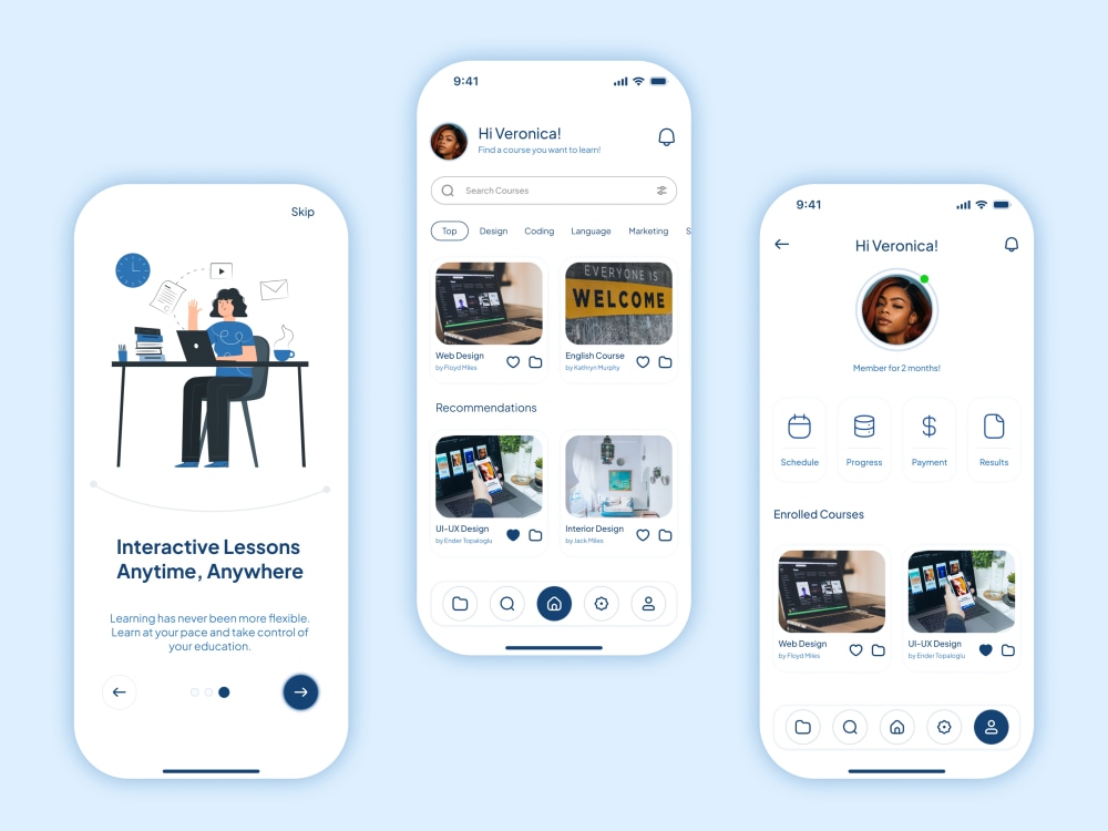 UI/UX Design (Web & Mobile)